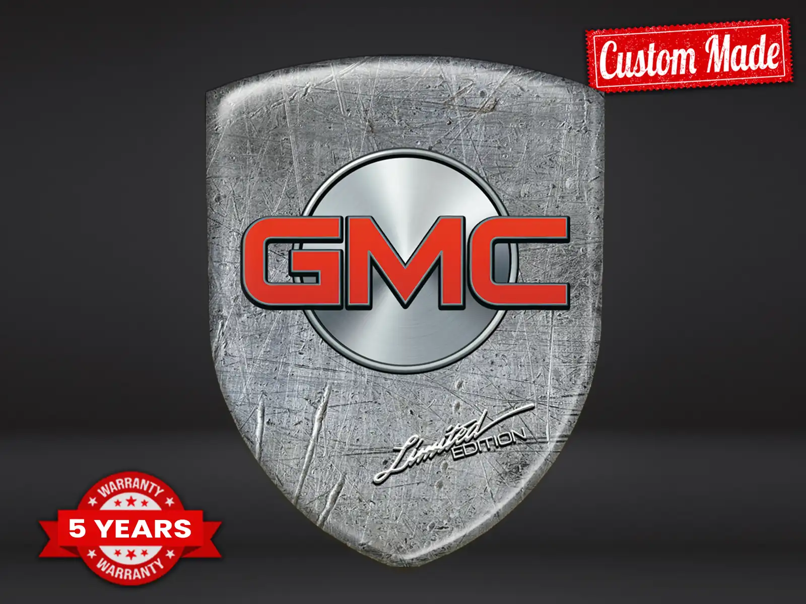 GMC Große Autosticker Robust Hochwertig Professionell